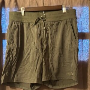 The North Face Green Bermudas with Elastic Waistband
